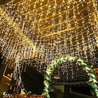 Đèn Led rủ Thả Mành Cao Cấp 6m 8m 12m 16m  trang trí lễ hội (ducphong)
