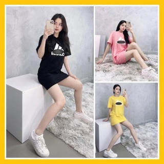 Dress Lin Color Block R.Y.V [CAO CẤP] Đầm Thể Thao - Váy Thể Thao Suông Sporty