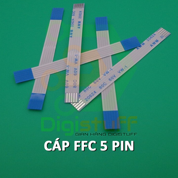 pezzi FPC FFC cavo piatto flessibile AWM 20624 80C 60 V VW-1 A/B tipo 0,5 mm 100/150/200/250 mm 22P/24/26/30/34/36/38/40 Pin-lunghezza 100 mm-tipo A- 30P