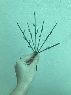 Combo 100 Thân cành cắm hoa - Phụ kiện làm hoa