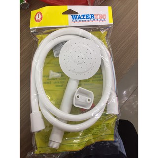 Vòi hoa sen WATERTEC màu trắng WT011W nhựa ABS/PP/POM Malaysia chống oxy hóa