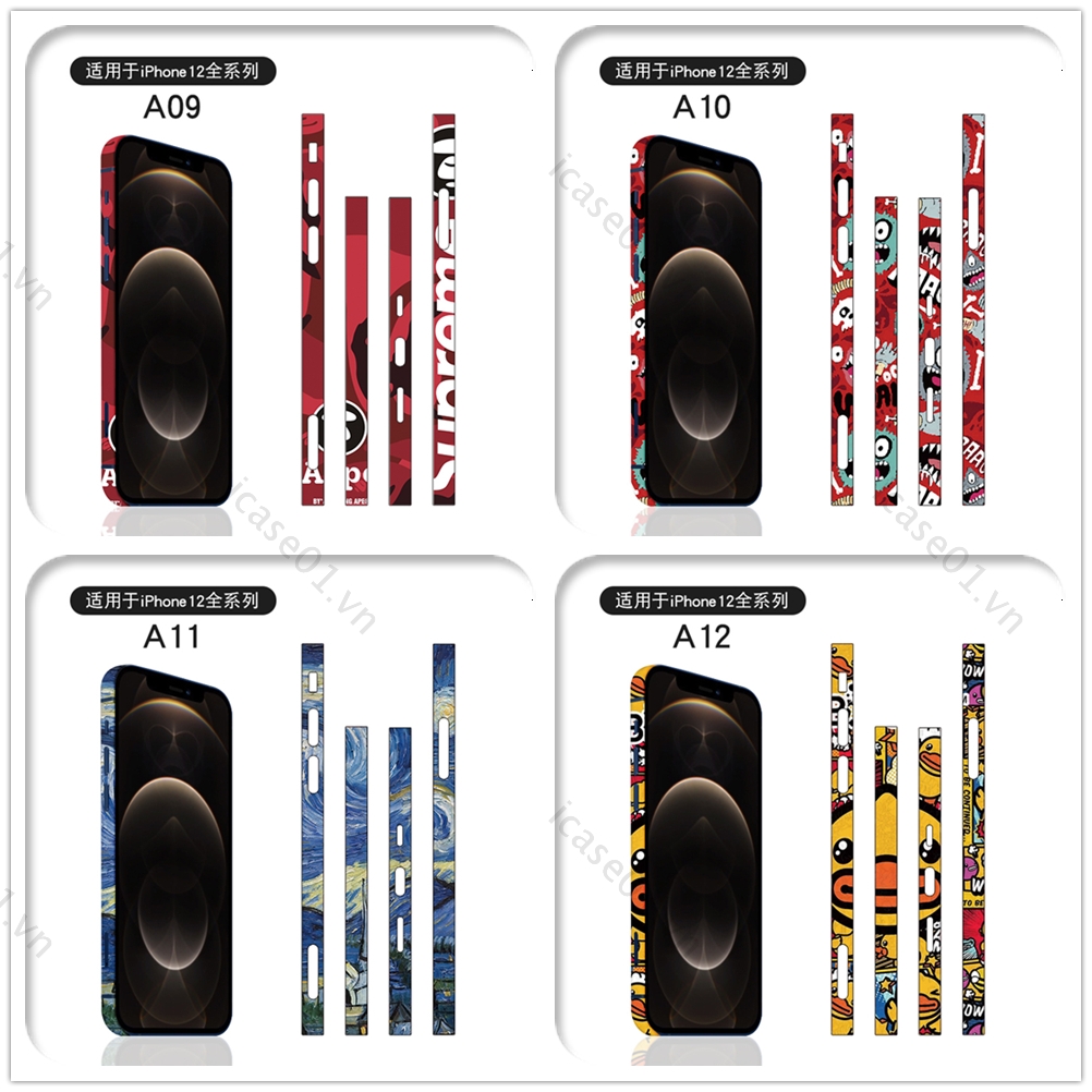 Dành cho iPhone12 / 12 Pro / 12 Pro Max viền TPU hydrogel siêu mỏng trong suốt, bảo vệ chống trầy xước