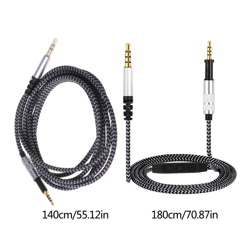 Dây cáp thay thế cho tai nghe AKG K450 K451 K452 K480 Q460 3.5mm Male sang 2.5mm Male HIFI -Audio