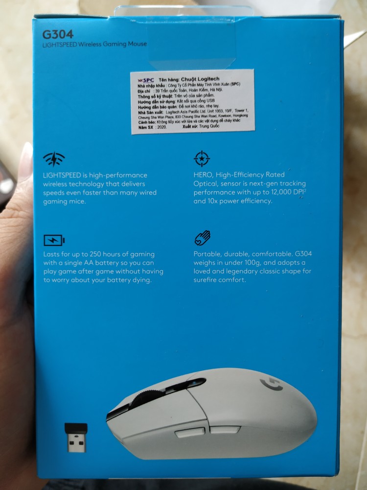 Chuột gaming G304