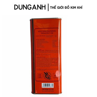 Keo chó Kim Khí Dung Anh keo con chó Y66 lon 3,3L chính hãng