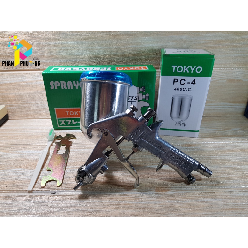 MÁY PHUN SƠN TOKYO F75 400CC / BÌNH PHUN 400CC