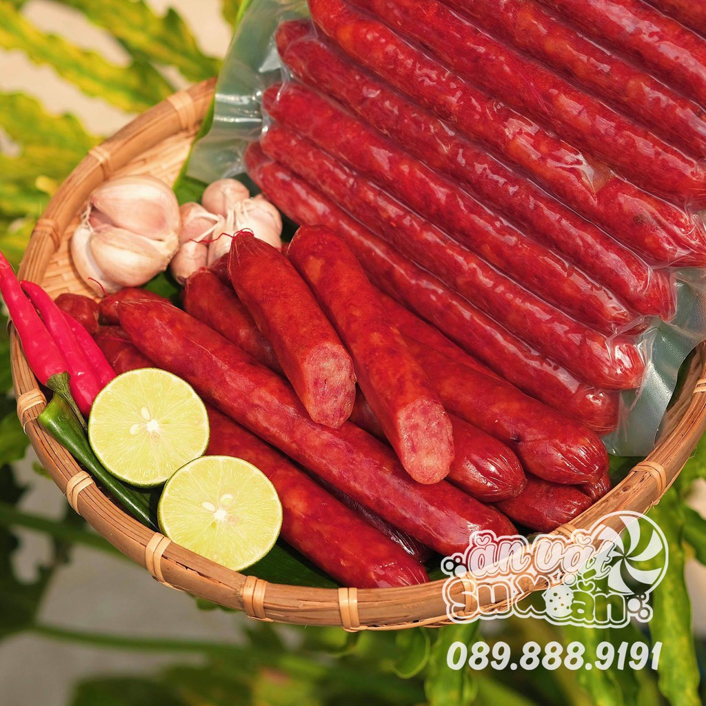 Lạp xưởng tôm trứng muối - tôm khô Ăn Vặt Su Xoắn