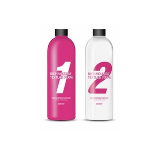 Uốn lạnh (Hàn Quốc)  mugens rich volume texture perm 1,mugens rich volume texture perm 2 2x500ml