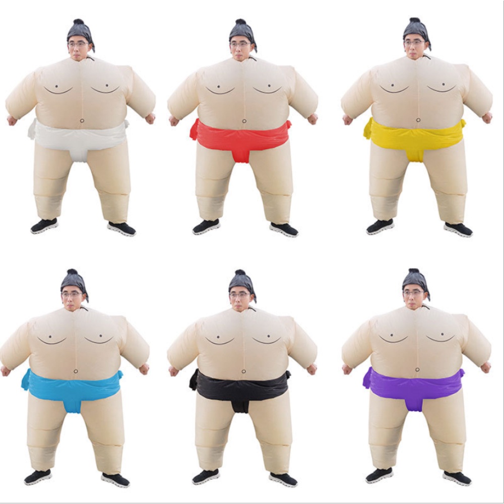 Trang phục Sumo bơm hơi sáng tạo cho trẻ em và người lớn làm cho niềm vui mỗi dịp