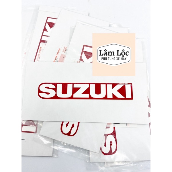 tem chữ suzuki chính hãng cho viva 110 | Shopee Việt Nam