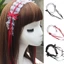 KIN Gothic Gothic Gothic Mũ Đội Đầu Người Giúp Việc Ren Phụ Kiện Tóc Cosplay Ruy Băng Đầu