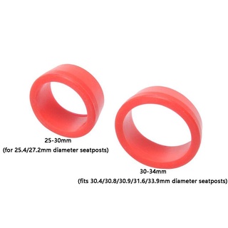 SPIRAKOGEO 2 Cái / 1 Cặp Xe Đạp Leo Núi Seatpost Bao Chống Nước Xe Đạp Phụ Kiện Bụi Nắp Seatpost Vòng Cao Su