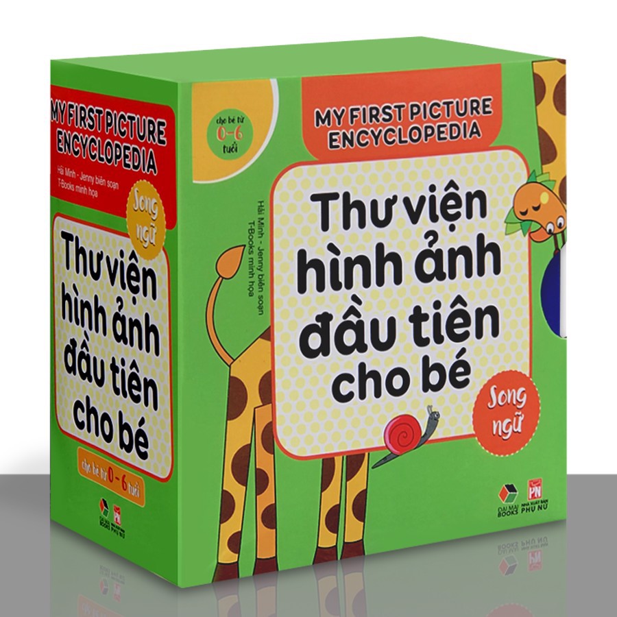Sách - Thư Viện Hình Ảnh Đầu Tiên Cho Bé Từ 0-6 tuổi - Song Ngữ
