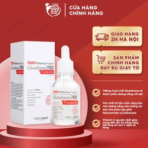 Huyết Thanh Dưỡng Trắng Da, Làm Mờ Thâm Nám Chỉ Trong 7 Ngày Angel's Liquid Glutathione 700 V-Ampoule 30ml