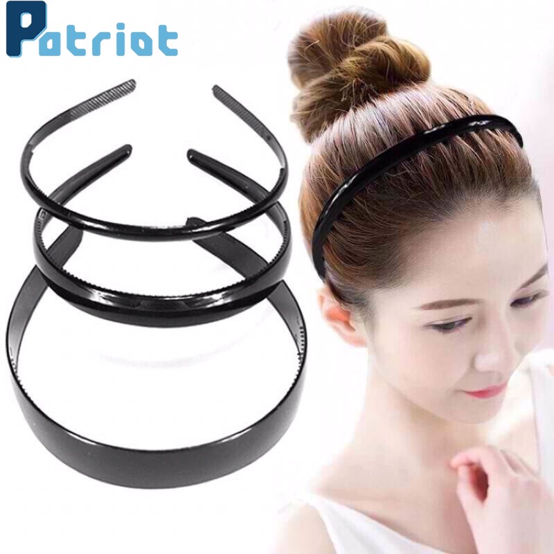 Cài tóc bằng nhựa thiết kế đơn giản thời trang cho nữ