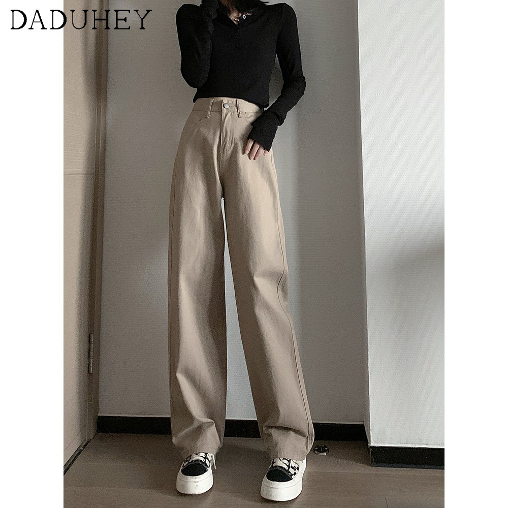 Ảnh Quần jeans nữ lưng cao dáng rộng thời trang cá tính 3