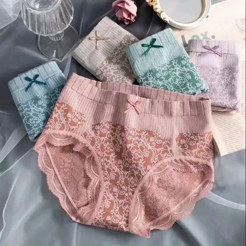 COMBO 10 QUẦN LÓT CẠP CAO COTTON MS285