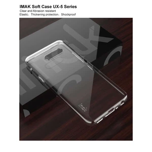 Lưng Silicon Mềm Trong Suốt Cho LG G8X ThinQ Imak Vỏ Bảo Vệ Chống Sốc An Toàn Hơn Loại Dày Cho LG V50S ThinQ 5G 6.4 Inch