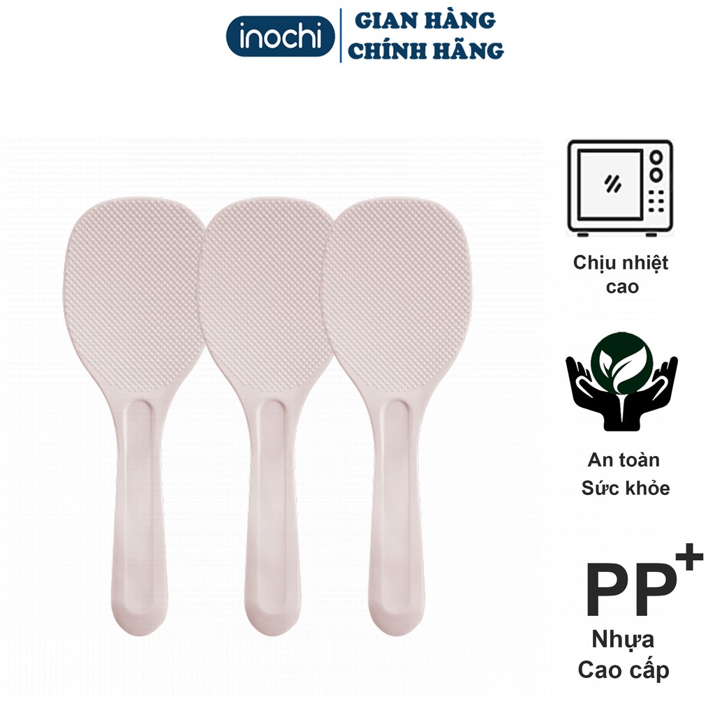 Muỗng Xới Cơm Chống Dính ,Thìa Xới Cơm Đế Đứng Sendai inochi Cao Cấp Tiêu Chuẩn Nhật Kháng Khuẩn | BigBuy360 - bigbuy360.vn