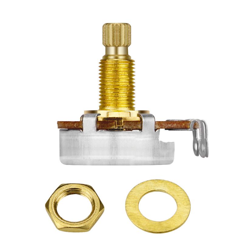 Ppy 1Pc A500K Đàn Guitar Nồi Âm Lượng Điều Khiển Chiết Áp Amp Đàn Guitar Điện Phần Âm Lượng Trục Đàn Guitar Accessor