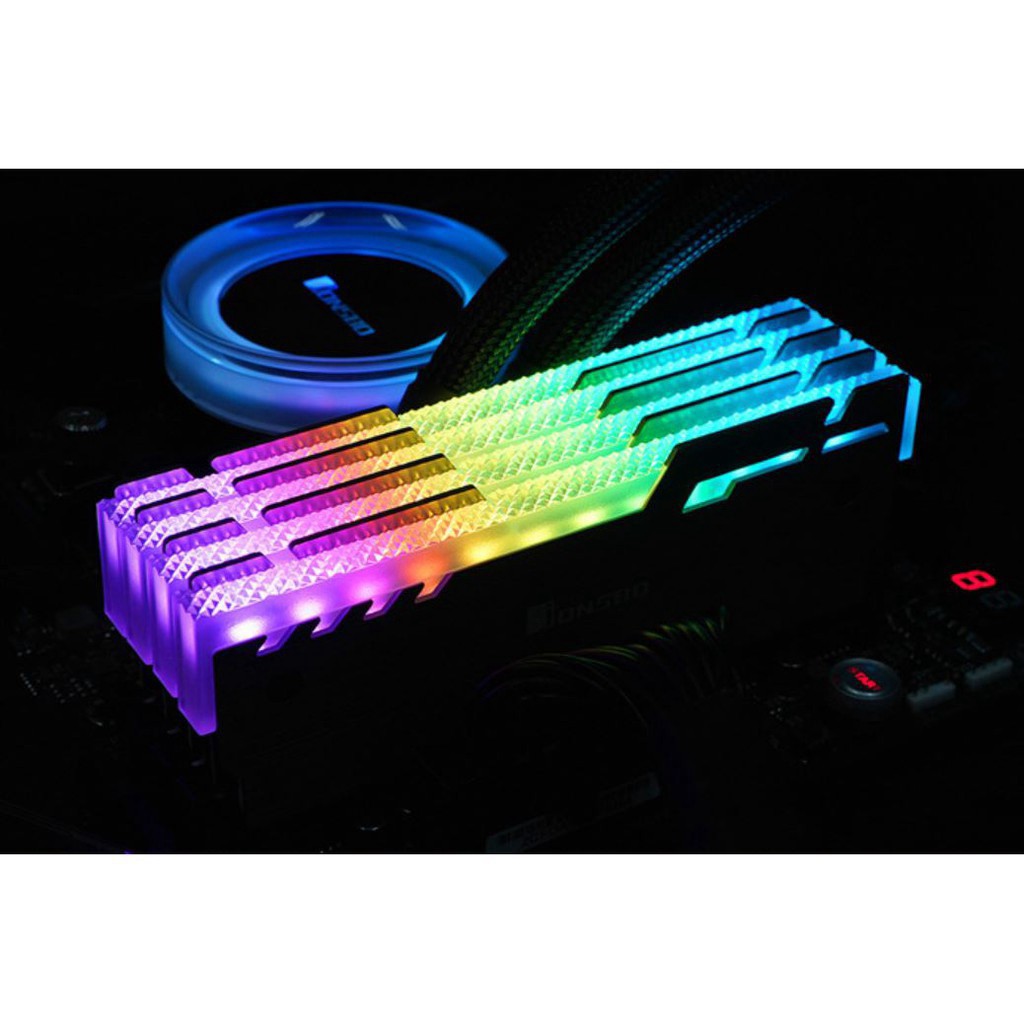 NH5 LD Bộ 2 Tản Nhiệt Ram Jonsbo NC-3 Led RGB - hỗ trợ Đồng Bộ Hub ...