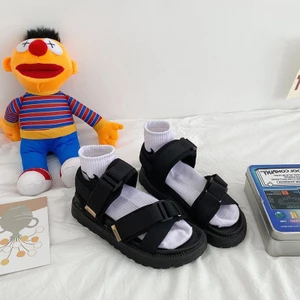 Dép Quai Hậu đi học đế độn cực đẹp phong cách Ulzzang ( đi lùi 1 size)