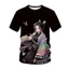 SY3 Anime Áo Thun Demon Slayer Top Tay Ngắn Unisex Graphic Kimetsu No Yaiba Hoạt Hình Thời Trang Áo Thun YS3