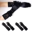 Flgo Satin Găng Tay Ren Viền Thanh Lịch Dài Lịch Sự Nơ Prom Tiệc Dạ Hội Găng Tay