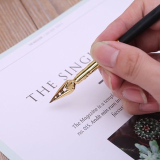 Set bút và ngòi nhúng mực vẽ thư pháp/ ký tên làm quà tặng thanh lịch cổ điển