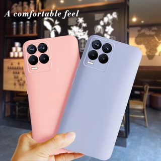 Ốp Điện Thoại Silicon Dẻo Mềm Màu Vàng Đen Cho Realme 8 2021 Realme 8 Pro Realme 8 4g Realme8 Pro 8pro 6.4 Inch