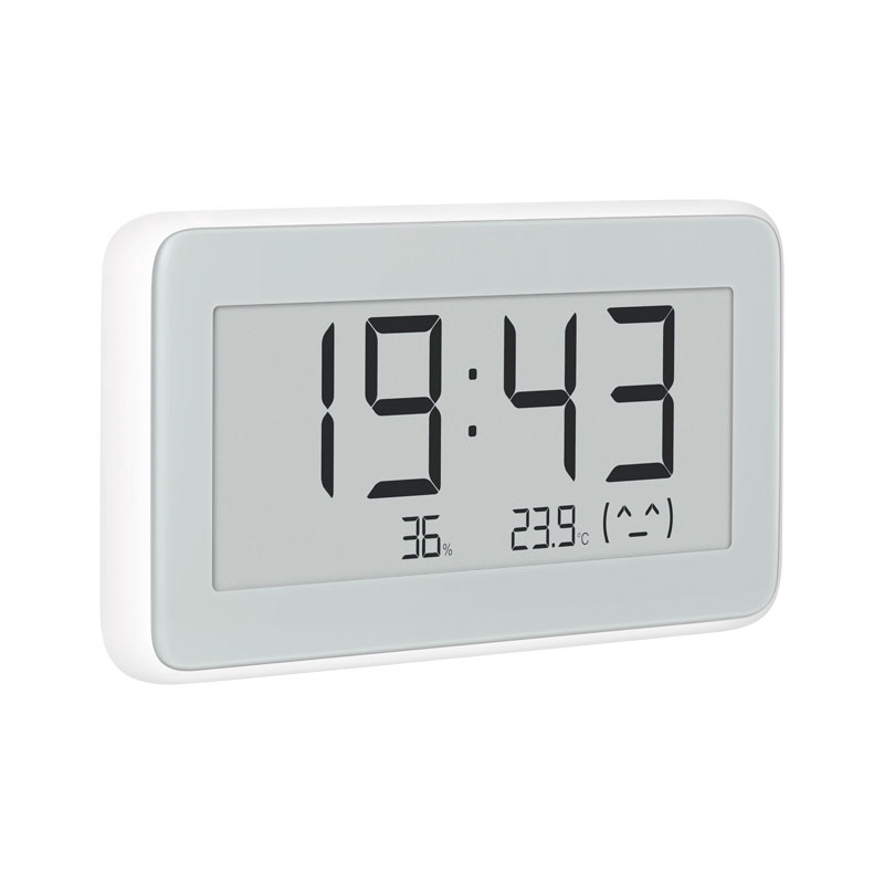 Đồng hồ kỹ thuật số điện tử Xiaomi Smart Nhiệt độ ẩm Pro Đồng hồ đo độ ẩm liên kết điện tử Đồng hồ đo độ ẩm hoạt động với ứng dụng