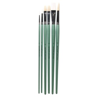 Cọ vẽ màu dầu Mont Marte mẫu 2 bộ 6 cọ - COLORMATE
