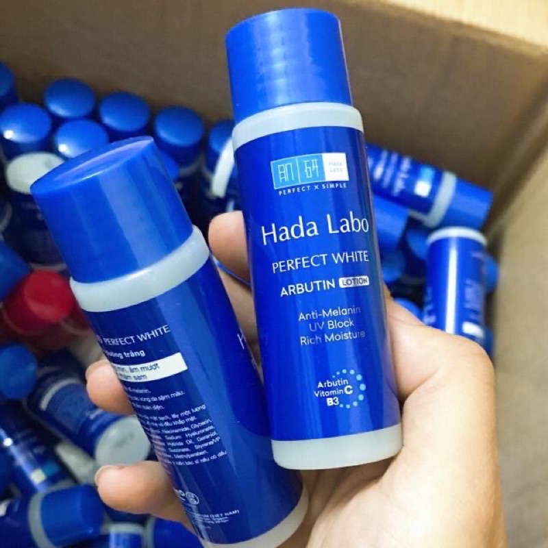 [ Hàng Mẫu ] 🌸🌸🌸DUNG DỊCH DƯỠNG TRẮNG DA Hada Labo Perfect White (chai ...