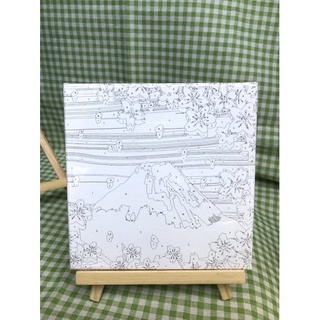 Tranh tô màu theo số phong cảnh 20x20cm