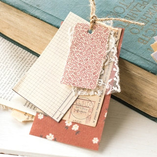 Set 60 tờ giấy in hoa cổ điển dùng để trang trí