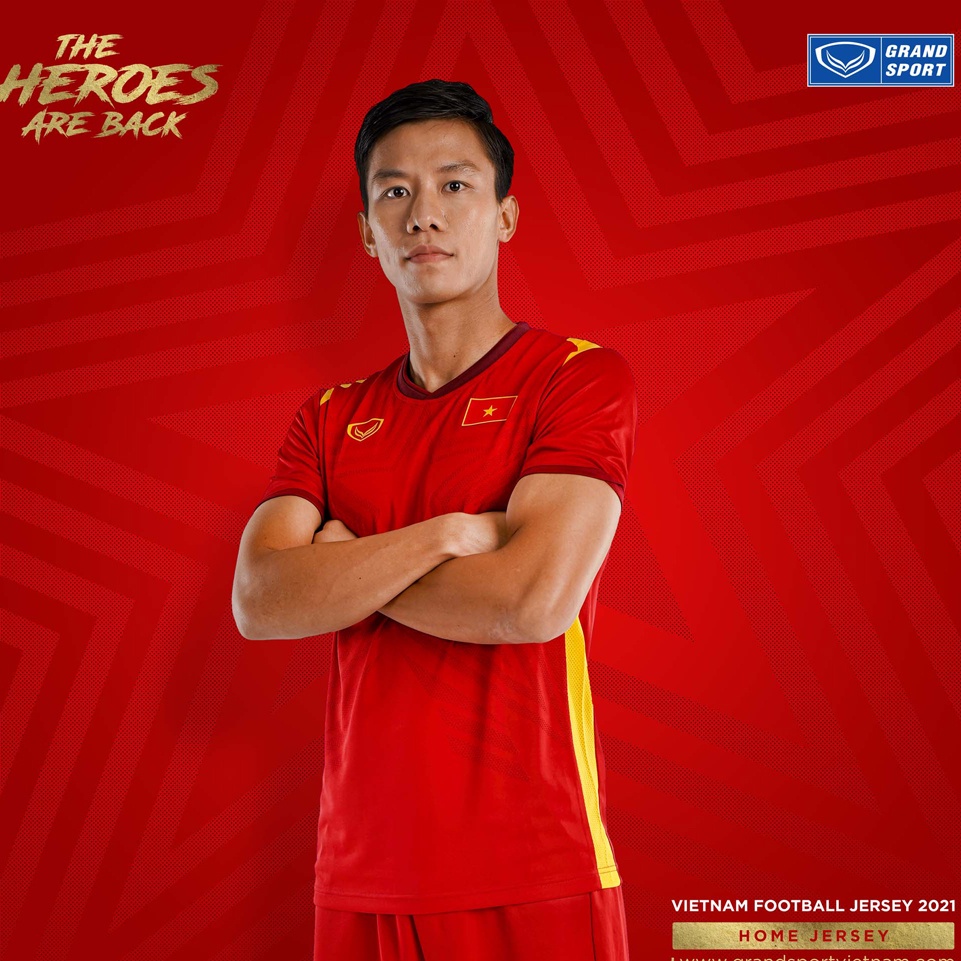 Áo Thi Đấu Sân Nhà Đội Tuyển Việt Nam 2022 Grand Sport | Shopee Việt Nam