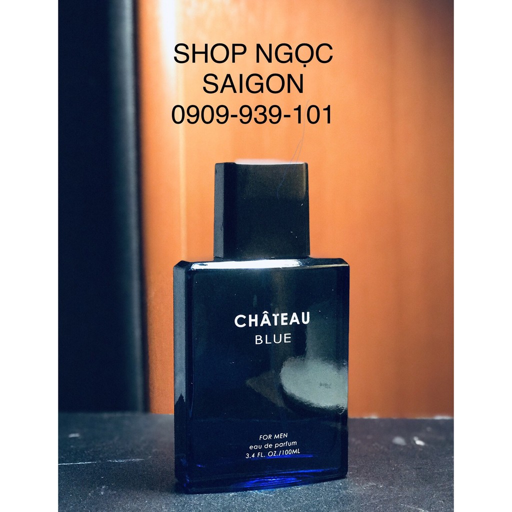 CHATEAU BLUE 3.4 oz EDP Perfume for Men by Sandora (Inspired by