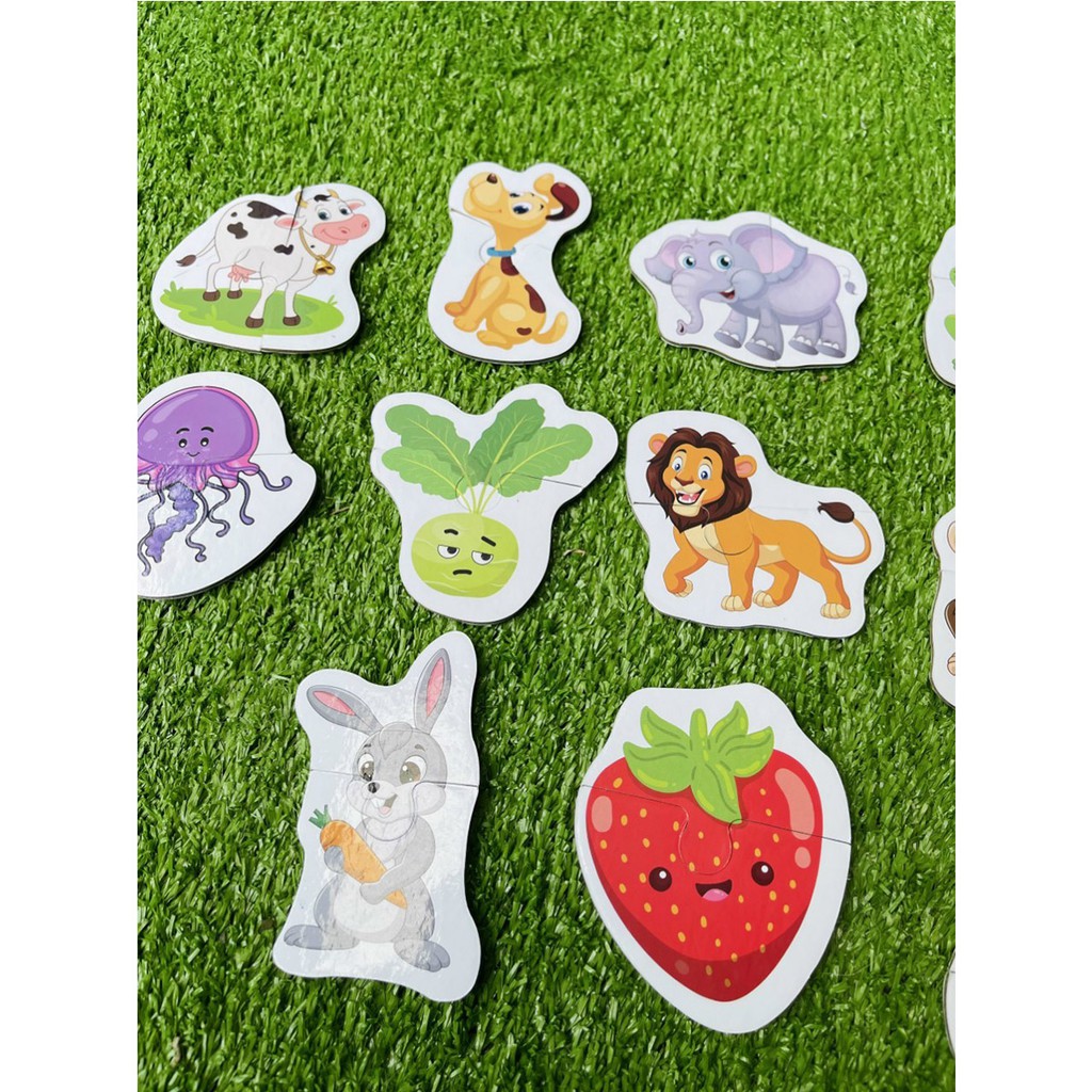 Ảnh Sách Bộ Đồ Chơi Ghép Hình Đa Năng Shape Puzze 4