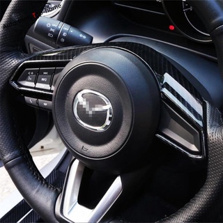 Nội Thất Cho Xe Mazda 3 2017 2018 Cửa Sổ Nâng Vô Lăng Bánh Răng Chuyển Số Dải Tay Cầm Bát Bao Viền Sợi Carbon Nhìn Phụ Kiện