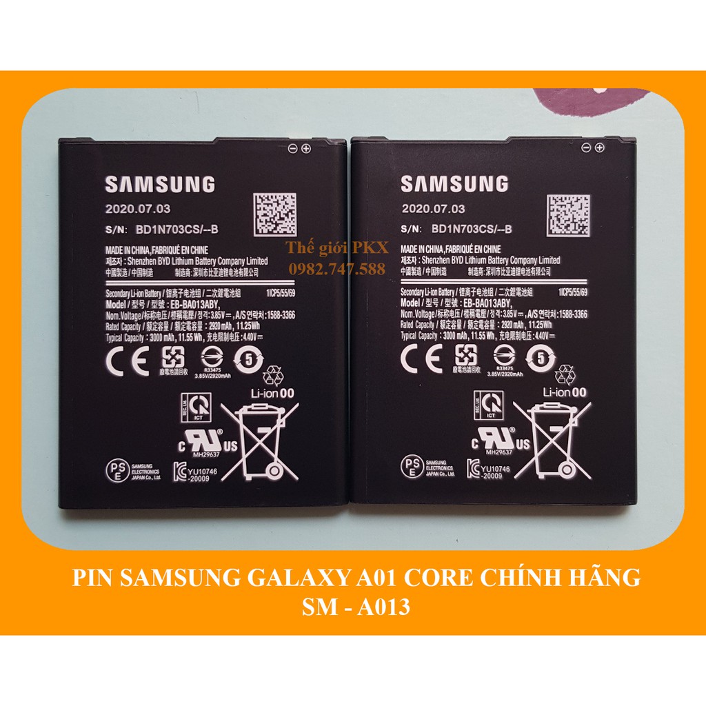 Pin Galaxy A01 Core chính hãng A013 | Shopee Việt Nam