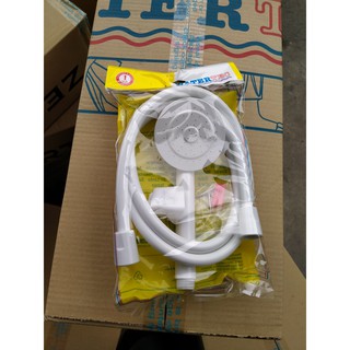 Vòi hoa sen WATERTEC màu trắng WT011W nhựa ABS/PP/POM Malaysia chống oxy hóa