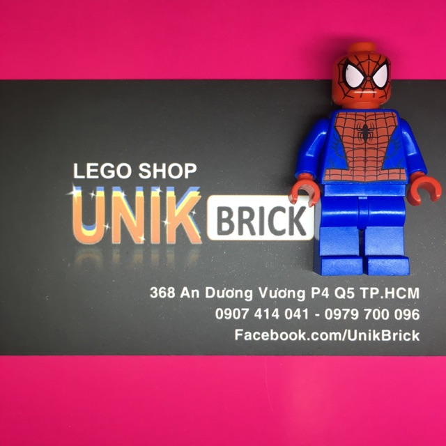 Lego UNIK BRICK Spider Man - Người nhện trong Siêu anh hùng chính hãng ...