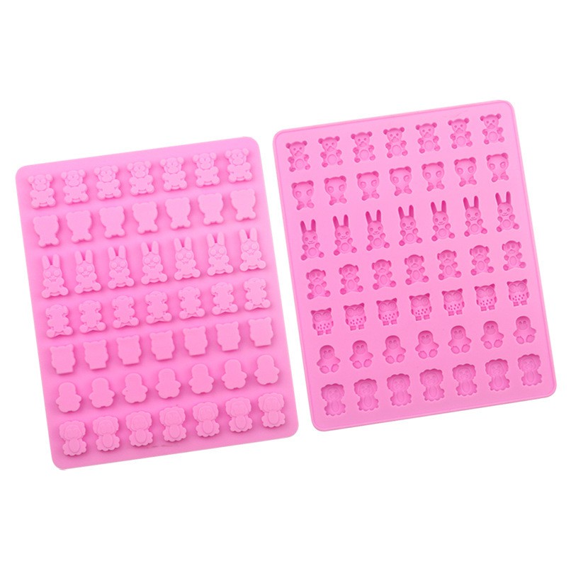 Khuôn silicone mềm tạo hình làm bánh/chocolate/đá viên mini tiện lợi