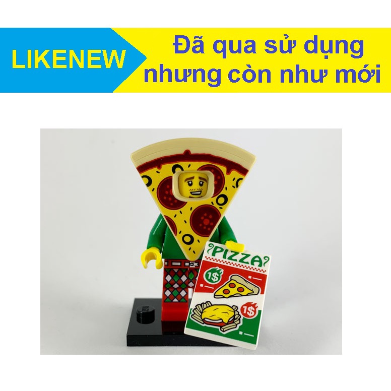 Nhân vật Lego Minifigures Series 19 Pizza Costume Guy | Shopee Việt Nam