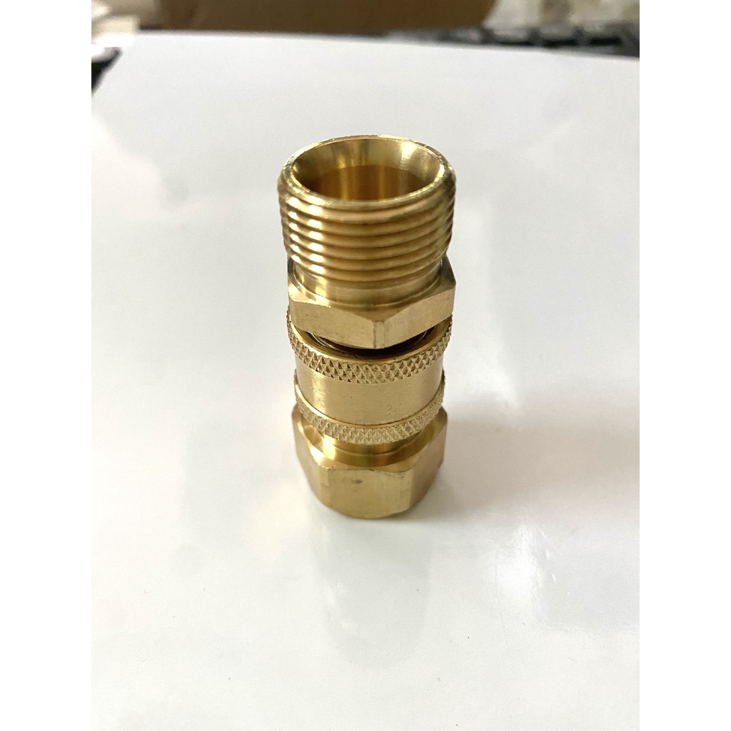 Khớp nối nhanh đầu nước ra máy xịt rửa áp lực cao, máy rửa xe (lớn)