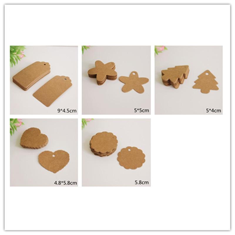 Set 10 Thẻ giấy tag giấy kraft nhiều mẫu trang trí quà tặng | Shopee ...