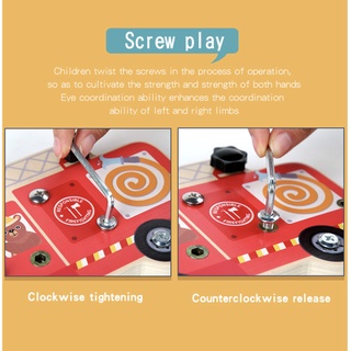 Bộ Đồ Chơi Dụng Cụ Sửa Chữa Lỗ Vít Giáo Dục Theo Phương Pháp Montessori Cho Bé 3-6 Tuổi Béđồ chơi trẻ em