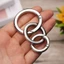 1 Mùa Xuân O-Ring Khóa Vàng Đen Bạc Mạ Chất Lượng Cao Cổng Túi Thắt Lưng Khóa