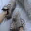 TIMBER ANGEL LEATHER SNEAKERS - GIÀY THỂ THAO NÂU BÒ da lộn đế 5cm Kawaii Viet Nam (Ảnh tớ chụp)