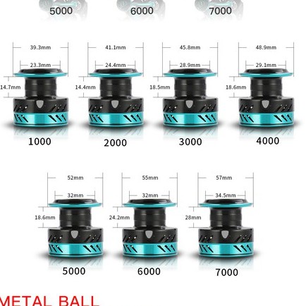 BILLINGS Máy Câu Quay DK 800-7000 10kg Công Suất 5.2: 1 Tỷ Lệ Bánh Răng Kim Loại Cuộn Dây Quay Jigging Reel CNC Rocker Boutique